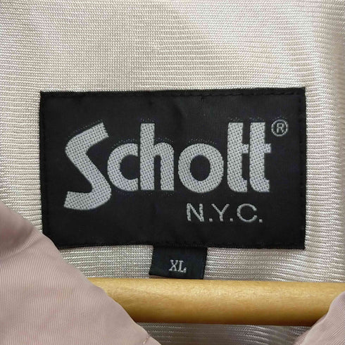 ショット Schott Coach Jacket OVAL LOGO コーチジャケット メンズ xl