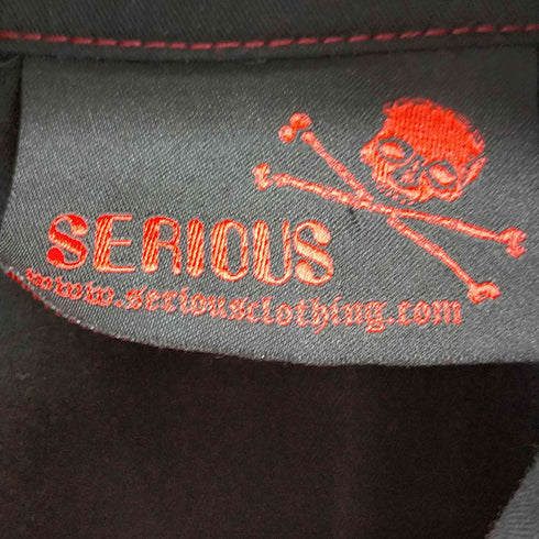 Serious Clothing ジャガードウエスタンシャツ メンズ