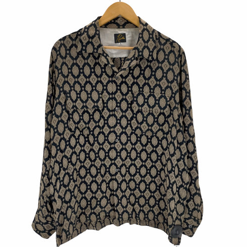 ニードルズ Needles 20SS Cut-O ff Bottom Classic Shirt-Ac/Cu Jc/Fine Pattern メンズ JPN:M