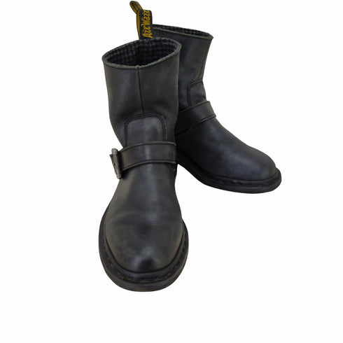 ドクターマーチン Dr.Martens メグバイカーアンクルブーツ エンジニアブーツ レディース EUR:36