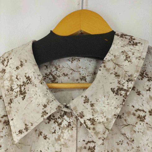 アプレジュール Apres jour 花柄 ギャザー加工 ワンピース レディース LL