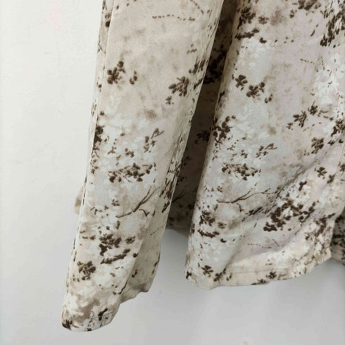 アプレジュール Apres jour 花柄 ギャザー加工 ワンピース レディース LL