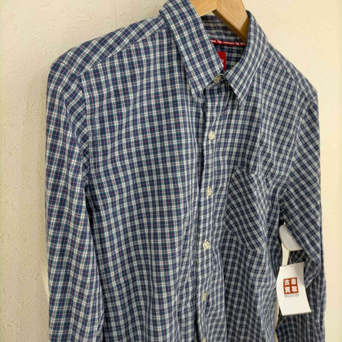 ステューシー Stussy authentic gear チェック レギュラーカラーシャツ メンズ import:S