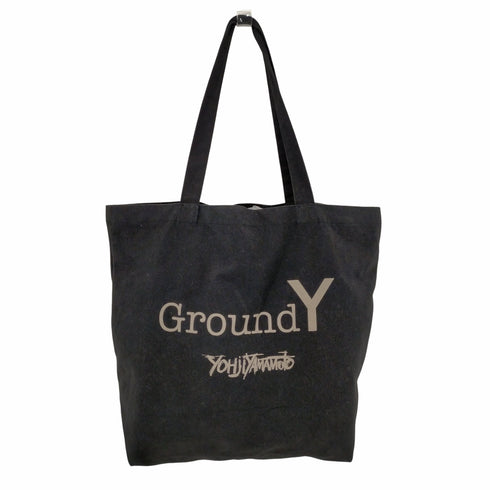 グラウンドワイ ヨウジヤマモト Ground Y Yohji Yamamoto ロゴキャンバストート メンズ