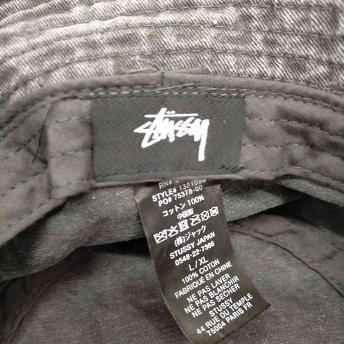 ステューシー Stussy Washed Stock Bucket Hat メンズ L/XL