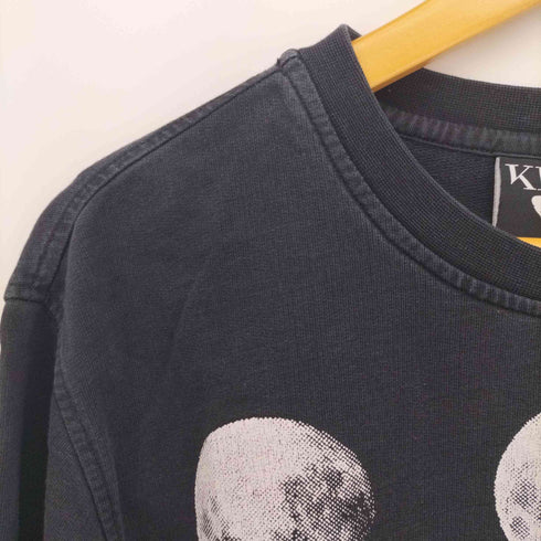 キルスター KILL STAR LUNAR SWEATSHIRT ムーン 月 プリント スウェット ロンTEE レディース JPN:S