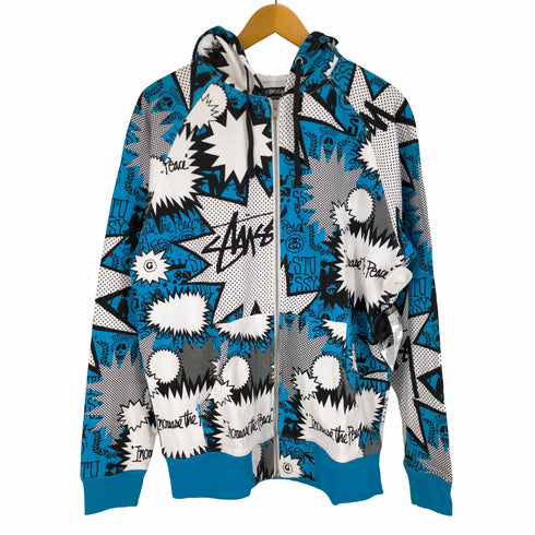 ステューシー Stussy 00s pop shout ジップアップパーカー メンズ JPN:M