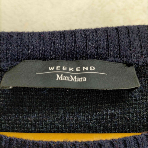 ウィークエンドバイマックスマーラ WEEKEND by Max Mara ベアー刺繍ウールニット レディース JPN:M
