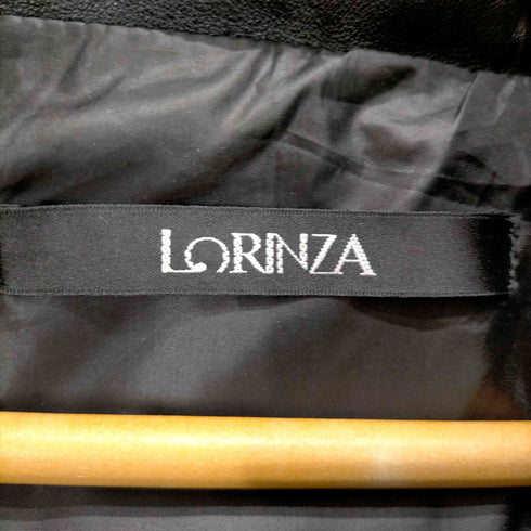 ロリンザ LORINZA ラムレザーダウンベスト メンズ JPN:1