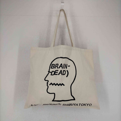 ブレインデッド BRAIN-DEAD キャンバストートバッグ メンズ