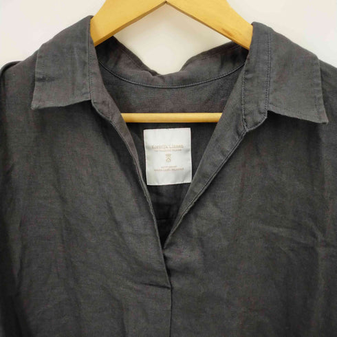ユナイテッドアローズグリーンレーベルリラクシング UNITED ARROWS green label relaxing コルトレイクリネンSC スキッパー Aライン ワンピース レディース XS