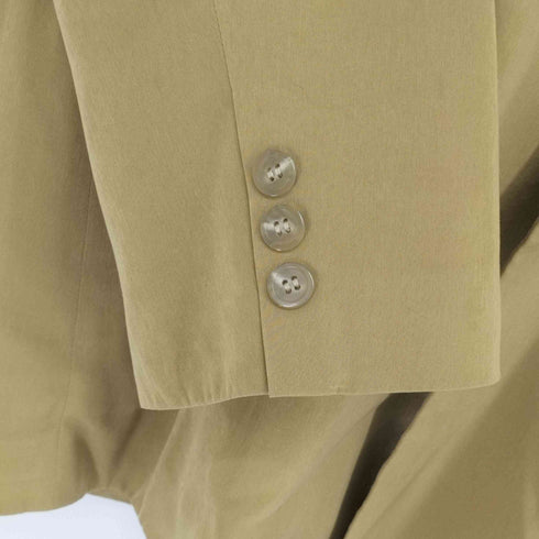 MICROCITY MEN マオカラーサテン比翼ジャケット メンズ JPN:M