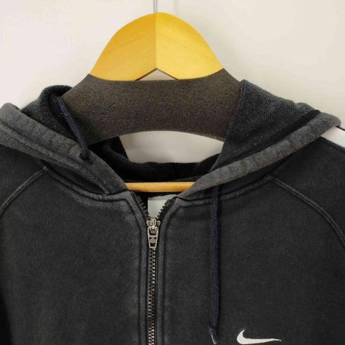 ナイキ NIKE 00S アームラインフルジップパーカー スウォッシュロゴ メンズ JPN:L