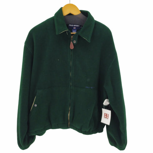 ポロスポーツラルフローレン POLO SPORT RALPH LAUREN 90S USA製 フリース地 スウィングトップ メンズ JPN:L