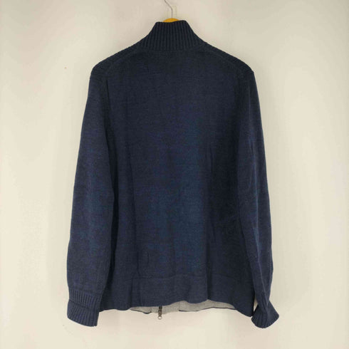 バナナリパブリック BANANA REPUBLIC ファイヤーマンデザイン メランジハイネックコットンニット メンズ import:XL