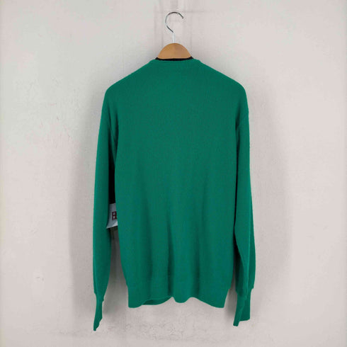 アイゾッドラコステ IZOD LACOSTE USA製 ワニワッペン アクリルカーディガン メンズ import:XL