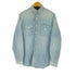 ポロバイラルフローレン Polo by RALPH LAUREN フラップポケット ネコ目シェルボタン シャンブレーシャツ US-RL NAVAL RES メンズ JPN:M