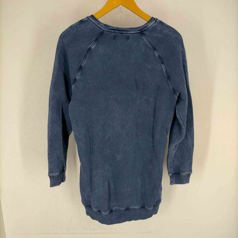 ディーゼル DIESEL 90SMADE IN BULGARIA インディゴ染スウェットチュニック レディース JPN:XS