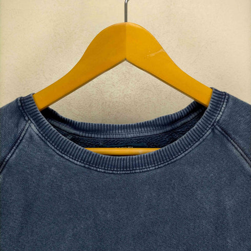 ディーゼル DIESEL 90SMADE IN BULGARIA インディゴ染スウェットチュニック レディース JPN:XS