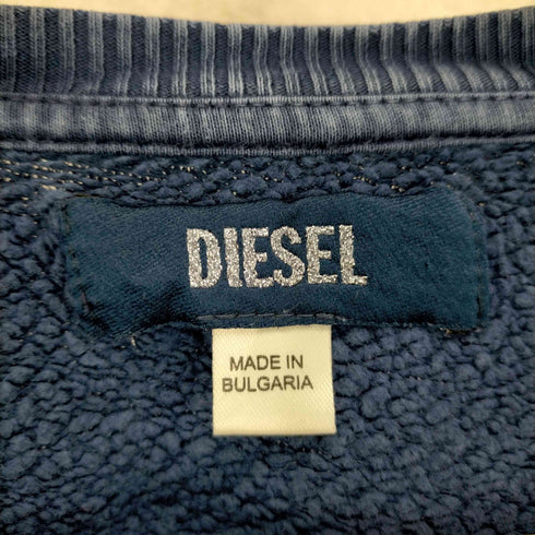 ディーゼル DIESEL 90SMADE IN BULGARIA インディゴ染スウェットチュニック レディース JPN:XS