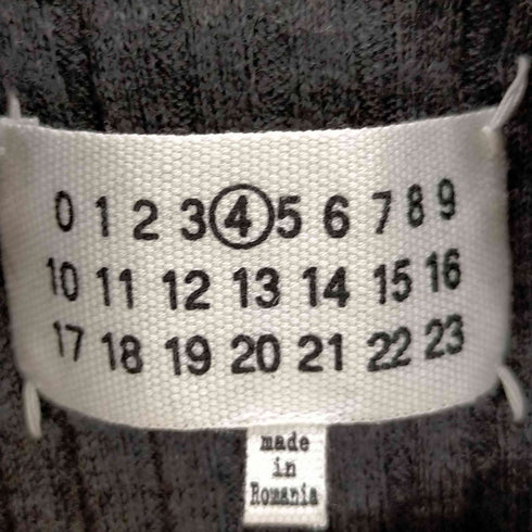 メゾンマルジェラ Maison Margiela 19SS タートルネックリブカットソー レディース JPN:S