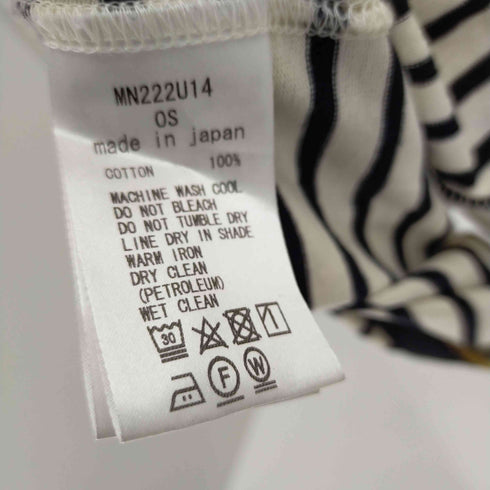 ミューニック Munich ハイデンシティーバックジッププルオーバー ボーダー レディース ONE SIZE