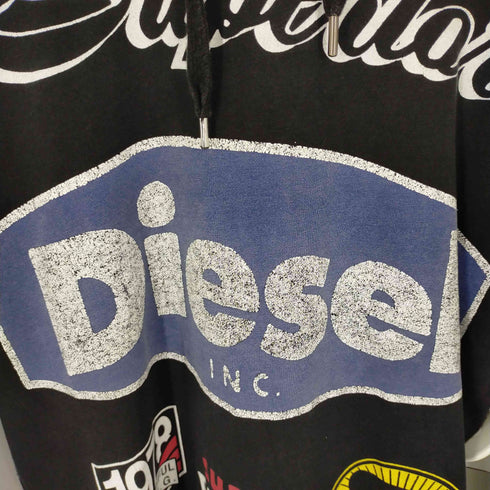 ディーゼル DIESEL PRINT HOODEIE パーカー メンズ import:S