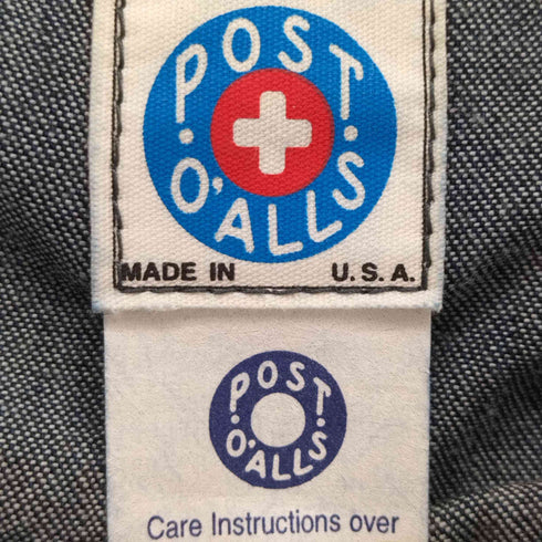 ポストオーバーオールズ POST OALLS BEAMS PLUS別注 USA製 フィッシャーマンスモッグ メンズ JPN:L