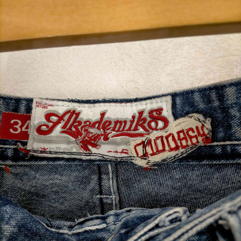 アカデミクス akademiks ダメージ加工デニムパンツ メンズ 34