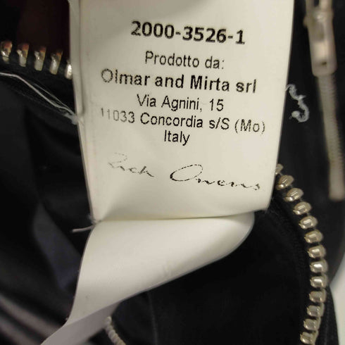 リックオウエンス RICK OWENS 14SS MA-1 BOMBER JACKET フライトボンバージャケット メンズ DE:46