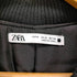 ザラ ZARA エナメルパファージャケット メンズ JPN:XL