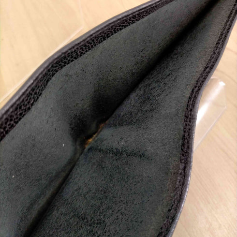 イルビゾンテ IL BISONTE レザー二つ折り財布 メンズ