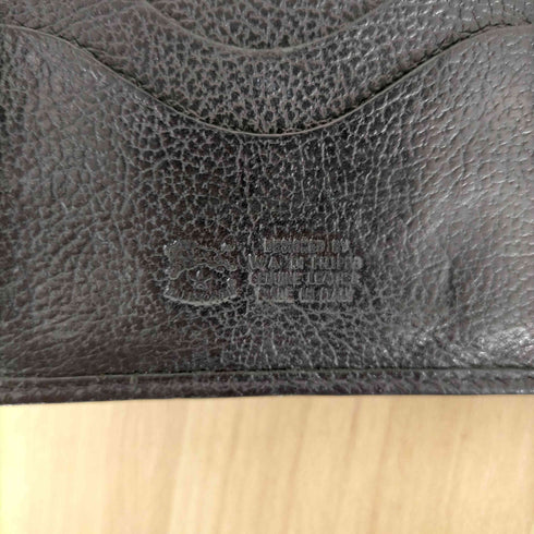 イルビゾンテ IL BISONTE レザー二つ折り財布 メンズ
