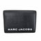 マークジェイコブス MARC JACOBS シボ革ロゴプリント三つ折り財布 レディース