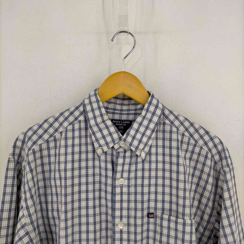 ラルフローレン RALPH LAUREN JEANS Co. タータンチェック BDシャツ メンズ import:L