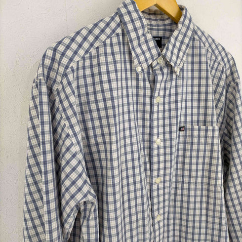 ラルフローレン RALPH LAUREN JEANS Co. タータンチェック BDシャツ メンズ import:L