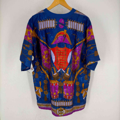 フルギ silkworms 総柄 シルク混 S/S TEE メンズ JPN:M