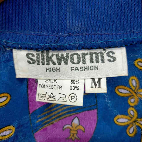 フルギ silkworms 総柄 シルク混 S/S TEE メンズ JPN:M