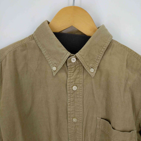 エディーバウアー Eddie Bauer 片ポケ コットン ボタンダウン長袖シャツ メンズ JPN:S