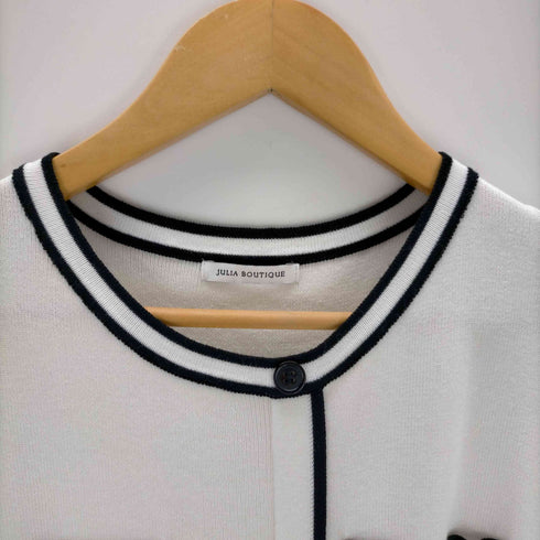 ジュリアブティック julia boutique フロントボタン ニットワンピース レディース JPN:2