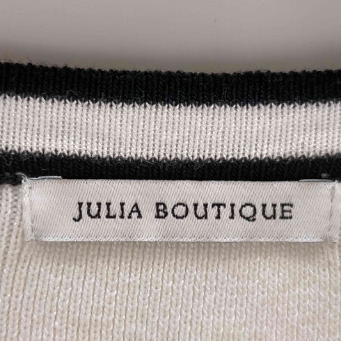 ジュリアブティック julia boutique フロントボタン ニットワンピース レディース JPN:2