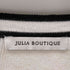 ジュリアブティック julia boutique フロントボタン ニットワンピース レディース JPN:2