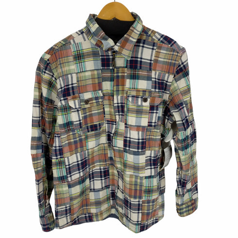 エディーバウアー Eddie Bauer パッチワーク ジップ ジャケット メンズ JPN:S