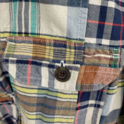 エディーバウアー Eddie Bauer パッチワーク ジップ ジャケット メンズ JPN:S