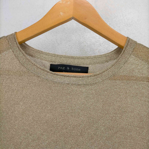 ラグアンドボーン rag & bone レーヨンラメL/S TEE レディース JPN:S