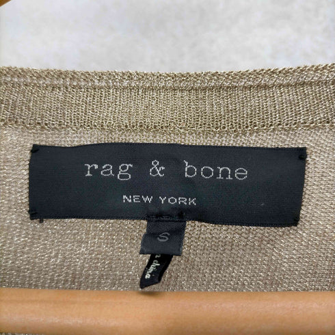 ラグアンドボーン rag & bone レーヨンラメL/S TEE レディース JPN:S