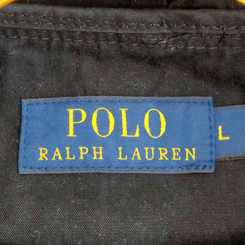 ポロラルフローレン POLO RALPH LAUREN ポニー刺繍 フード付 スイングトップ ハリントンジャケット メンズ import:L