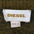 ディーゼル DIESEL 総柄 ウールアクリルスリットニット メンズ import:L