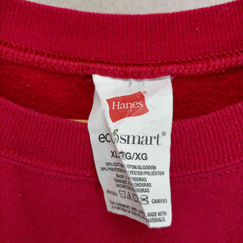 ヘインズ Hanes ECOSMART プリントスウェット メンズ JPN:XL