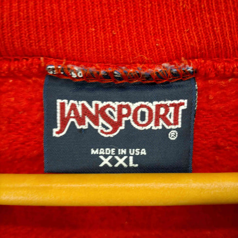 ジャンスポーツ JanSport MADE IN USA オーバーサイズプリントスウェット メンズ JPN:XXL